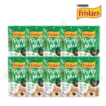 퓨리나 프리스키 파티믹스 피크닉크런치 60g 10팩(리뉴얼 미국산) 스낵, 10개