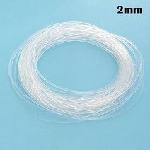 광섬유조명 긴 1M PMMA 측면 발광 광섬유 케이블 1.5mm/2mm/3mm 직경 자동차 LED 조명 밝은 SCIE999, 2mm
