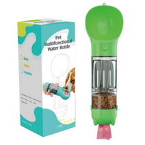 애견 반려동물 휴대용 물통 300ml, 3IN1 휴대용 애견물통