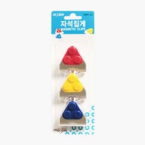 자석집게 MMC-02 3개입 마그피아 색상혼합 758411EA, 쿠팡@ 본상품선택