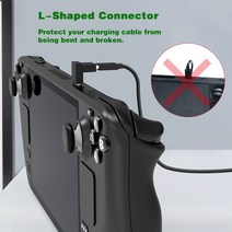 스팀 데크 게임 콘솔용 터치패드 트랙패드 스티커 두꺼운 버튼 로커 캡 l자형 커넥터 방진