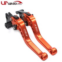 KYMCO XTOWN xtown 125i 300i X 타운 오토바이 액세서리 짧은 브레이크 클러치 레버, 7.Orange