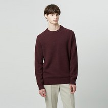 [지오다노] 059921 램스울 솔리드 크루넥 스웨터7GG