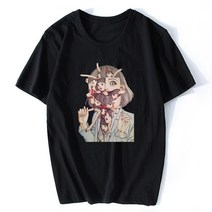 남자 만화 Junji Ito T 셔츠 Shintaro Kago Guys 티셔츠 탑 디자인 반팔 미학 일본 애니메이션 셔츠