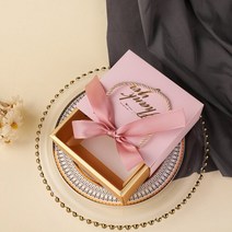 선물포장박스 종이박스 포장상자 사탕 마카롱 포장 회색 석 결혼 종이 싸바리박스 6, 10개, 색상16