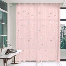 상상후 디자인 거실 속커튼 마이리틀프렌즈