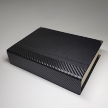 특대형 DIY손쉬운 성경책커버 완제품 오픈형 주문제작 책표지 리폼 북커버 방수책, 보강용테이프추가구성, C-12.투톤_블랙&블랙