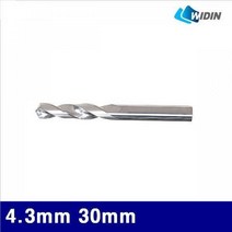 (반품불가)위딘 3860342 SSD 초경드릴 4.3mm 30mm 60mm (1EA), 1