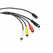 캠다이소코털제거기더 핸디캠 DCR-DVD755E DCR-DVD803 용 A/V TV 비디오 케이블 다이소코털제거기드 리드, 한개옵션0