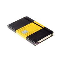 몰스킨 클래식노트 스퀘어드 하드커버, 블랙 포켓(Pocket), 1개