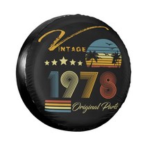 빈티지 1980 스페어 타이어 커버 스즈키 미쓰비시 자동차 휠 프로텍터 14 