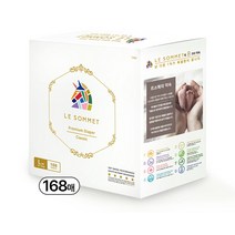 르소메 프리미엄 밴드형 기저귀 대형 3단계(9~14kg), 168매