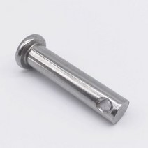 고정핀 R핀 스냅핀 Wkooa Clevis 핀 M8 헤드 패스너 포함 스테인레스 스틸 팩 50 295382, 20mm
