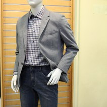 [INDIAN] 남성 글렌체크 스판 케주얼 자켓 MIV FAWF9361