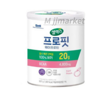 셀렉스 프로핏 웨이프로틴 파우더 복숭아, 627g, 4개