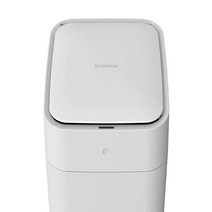 스마트 쓰레기통 T1S 자동밀봉 센서 휴지통 비닐리필, 15L 흰색 T AIR X+1 상자 쓰레기통