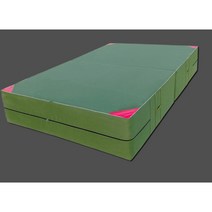높이뛰기 매트 체대입시 무술 아크로바틱 체육관 에어트랙 착지매트 2m 두께 300cm, 접힌길이 2m너비 1m두께 0.2m 35 밀도
