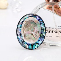 ce가성비 인사템 도매가우아한 자개 핸드메이드 수공예 레트로 앤틱 브로치