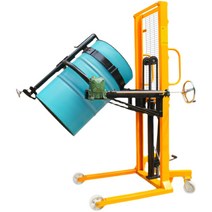 대차 리프트 핸드 이동식 휴대용 산업용 쟈키 접이식, YDT4000-1오일드럼지게차(저울)