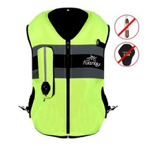 새로운 오토바이 에어백 조끼 모토 레이싱 전문 고급 시스템 크로스 보호 자켓, Green Air Bag Vest 2|XXL, Green Air Bag Vest 2