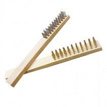 와이어브러쉬 황동브러쉬 스텐브러쉬 금속솔 녹제거 페인트제거 스틱형, 신주