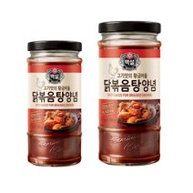 CJ 백설 닭도리탕양념 닭갈비양념장 닭볶음탕양념, 옵션1. 백설 닭볶음탕양념 290g, 1개, 290g