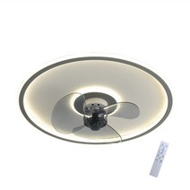 Xavier LED 실링팬 조명 화이트 고급 스마트 선풍기팬등 리모콘 거실등 천장형 팬조명, 50cm, 핑크