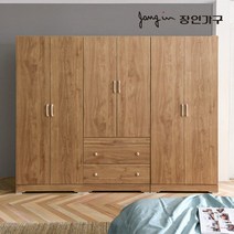 장인가구 세이지 K2 2400 옷장세트, 아카시아