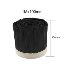 1M 70mm 100mm 브러시 타입 진공 청소기 조각 기계 용 먼지 커버 CNC 밀링 스핀들 모터 기계 집진기 브러, 02 100mm