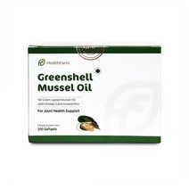 헬스팜 그린쉘 초록입홍합오일 13750 200캡슐 1통 / HealthFarm Greenshell Mussel Oil 13750, 13750mg, 1개