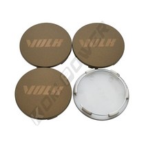 휠캡 VOLK RAYS-스포츠 림 브론즈 실버 휠 센터 캡 60MM 자동차 레이싱 TE37 CE28 RE30 G25 ZE40 4 개, 03 DARK BRONZE VOLK