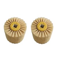 shangren 2 조각 80/240 그릿 폴리싱 버퍼 휠 브러시 고밀도 연마 와이어 채택 부식 방지 깨지지 않음 | 사이 잘, Sisal 브러쉬, 다른