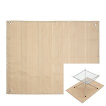 화재예방 캠핑 방염포 80X100CM 방화포 캠핑방염매트 그릴매트