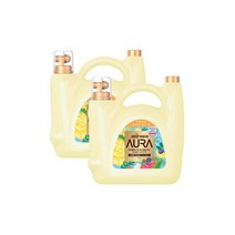 럭셔리향수향 아우라 고농축섬유유연제미드나잇5 5Lx2, 럭셔리향수향 아우라 고농축섬유
