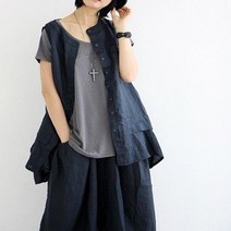 할인존 A83dW7446u F4093 멋스럽고 고급진 롱마조끼 롱조끼 빅사이즈가능 빅사이즈조끼 여름조끼 마조끼 롱조끼 롱마조끼 베스트 Vest