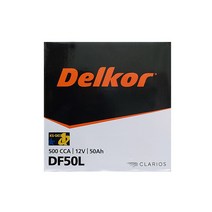 델코 DF50L 차량용 50Ah 자동차배터리 i30 엑센트 클릭 아반떼 프라이드 레이 다마스 라보 SM3, 공구대여/폐밧데리반납