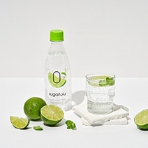 슈가로로 스파클링 더블라임 탄산수, 24개, 350ml