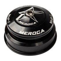 MEROCA MTB 자전거 베어링 헤드셋 4456mm 1-18 테이퍼스트레이트 튜브 포크용 1.5 테이퍼 헤드 세트 4152, 블랙 44-56mm
