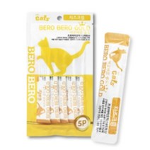 Bero 고양이츄르 치즈크림맛5p 유산균 변비 소화불량