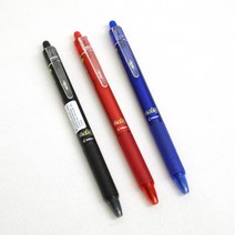 (오렌지미싱) 프릭션볼 0.7mm 열펜 파이롯트 프릭션 볼펜 열에지워짐, 빨강, 1개