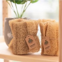 친환경수세미 컨티뉴어스 천연 수세미 5개입 다용도 제로웨이스트 세트 루파