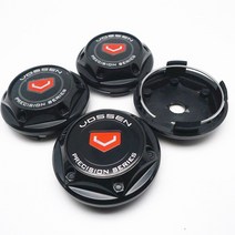 자동차 엠블럼 VOSSEN 휠 센터 허브 캡에 대 한 4pcs 68mm 자동차 링 엠 블 럼 로고 림 커버 45mm 스티커, 01 A