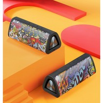 mifa A10+ 미파 블루투스 5.0 스피커 20W 고출력 방수 TWS, 그래피티 블랙