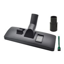3.2cm(1 1/4인치) 32mm 범용 진공 청소기 유로 바닥 브러시 헤드 부착물 및 카펫 콤보 도구 Hoover Eureka Rainbow Shop VAC에 맞게 디자인 (블랙, Black