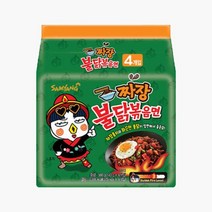 삼양 짜장 불닭볶음면 라면 x 멀티1팩