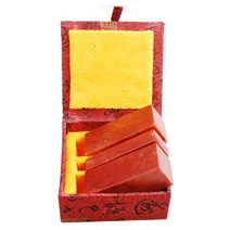 서예박사 전각석 황아석 세트 9푼 2.7cm 두인 케이스포함