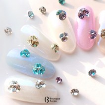부띠끄코리아 브이컷 스톤 7종(50개입) 네일재료, ⑨SS12_AB(50개입)_2.95mm