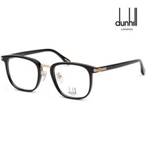 던힐 안경테 VDH186G 0700 남자 여자 사각 뿔테 명품