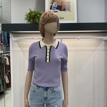 르샵 카라배색골지니트 LK5KP602A