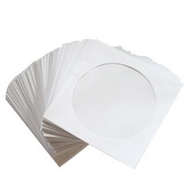 CD/DVD 종이 케이스 화이트 100p